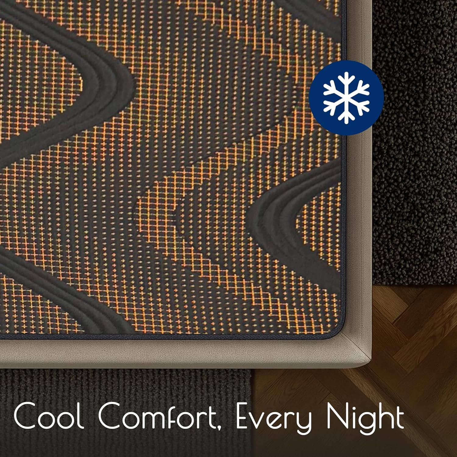 CopperZen Reserve Luxury Plush Tri-Zone Pocket Coil Support, Ultra-Plush with Pressure Relief - Image 6